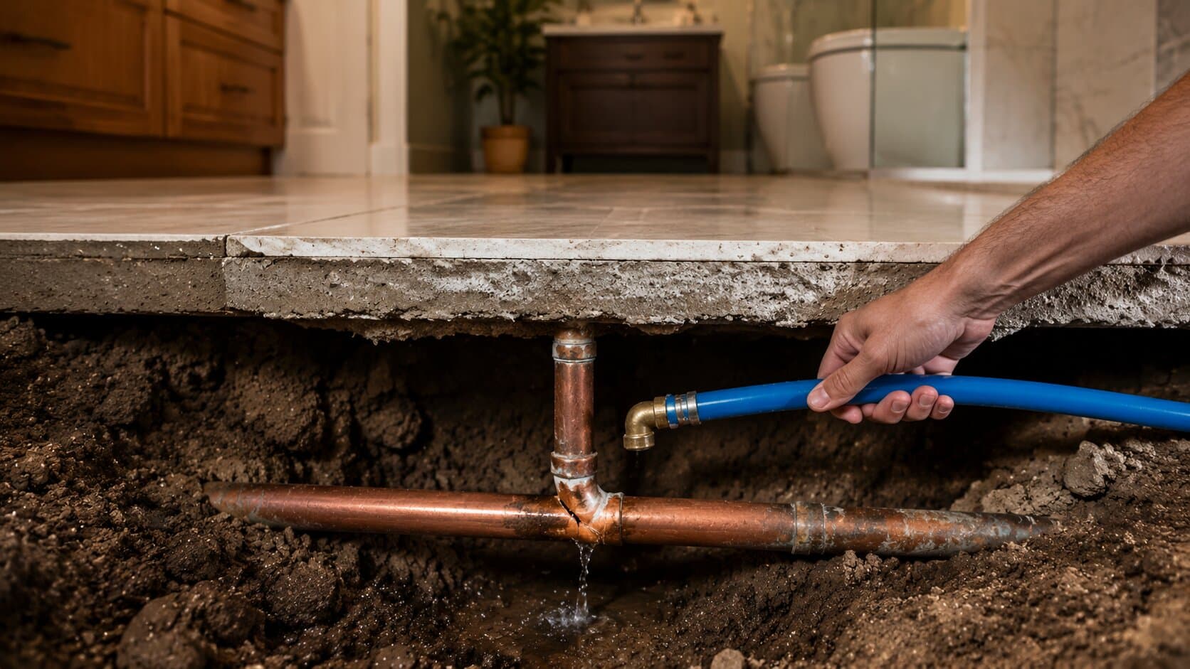 Durable Plumbing Soil Shift Repairs in Castroville Homes